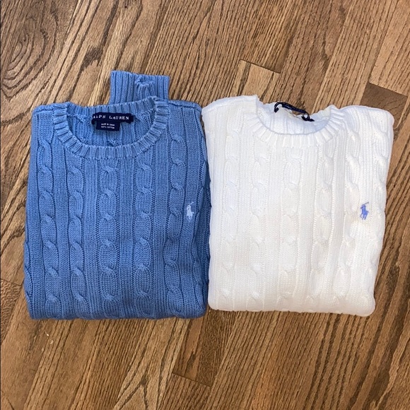 Ralph Lauren Tops - Ralph Lauren Italian Yarn Cable Sweater